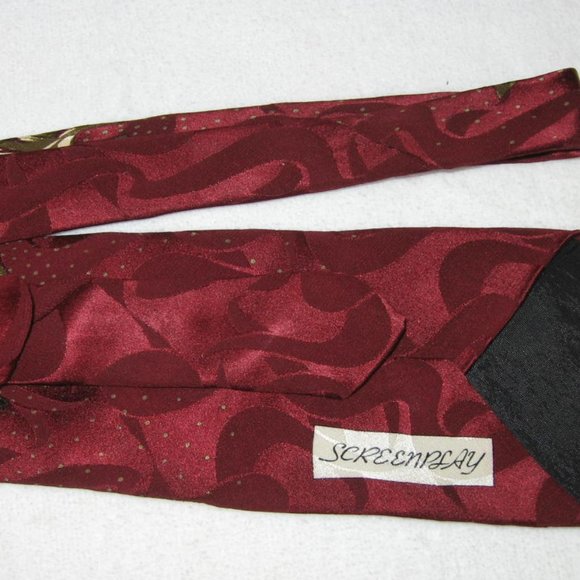 Screenplay Silk Tie - Picture 7 of 7